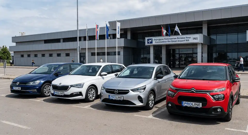 Rent a car aerodrom Niš ponuda dostupnih vozila